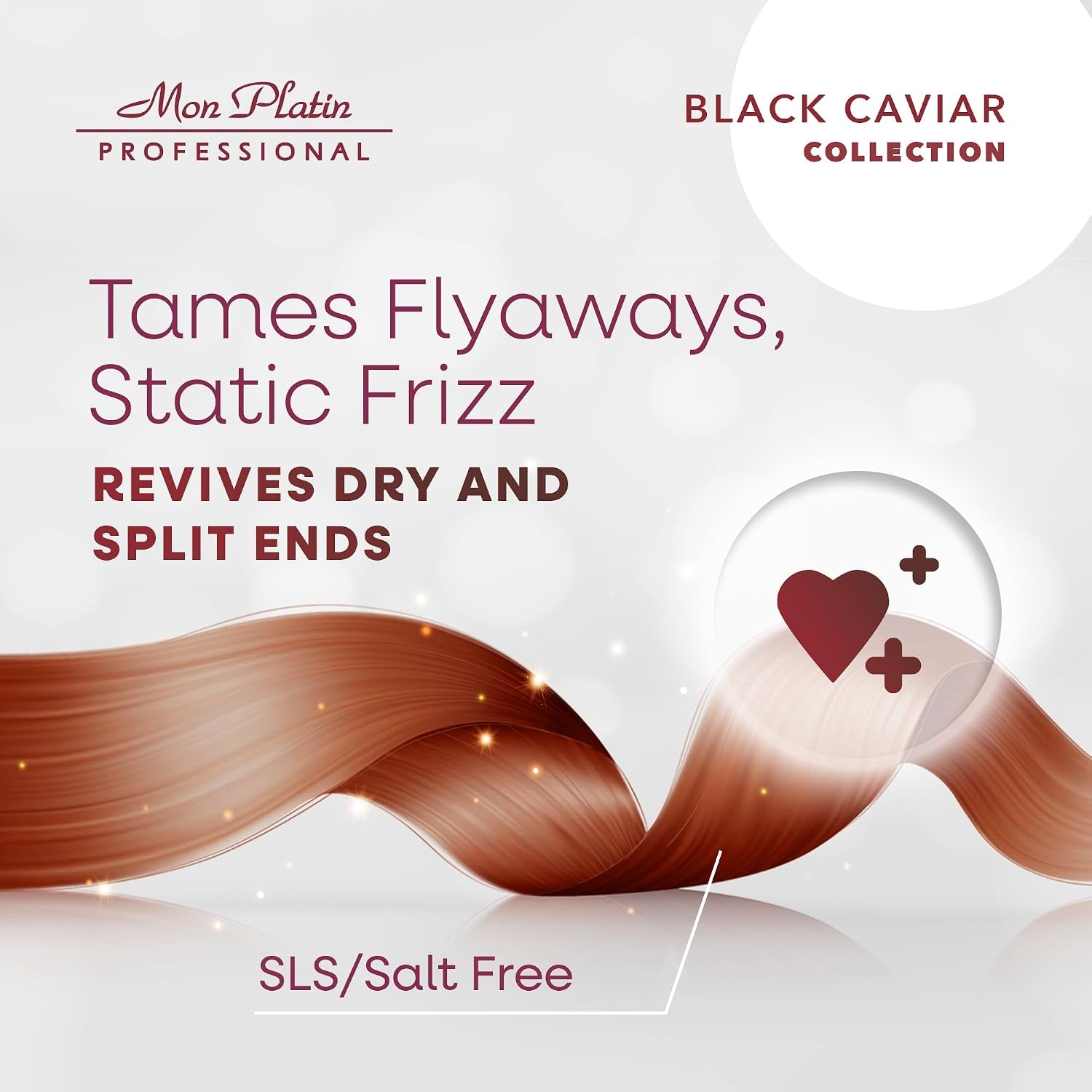 Black Caviar Hair Cream, Luxurious Nourishing Styling Cream for Smooth & Shiny Hair, Ultimate Hair Care, Hair Styling Cream with Silk Protein & Antioxidant 400Ml