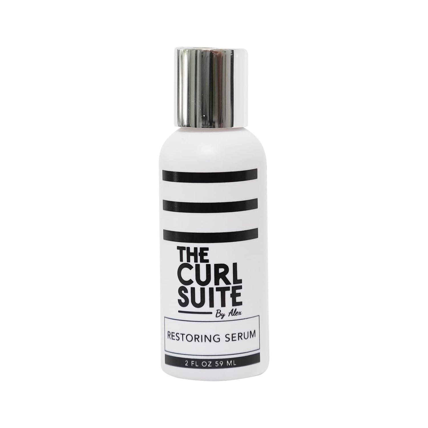 Curly Hair Serum - for Frizzy, Damaged Hair & Hair Growth - with Cocoa & Buriti Extract - for Women, Men & Kids (2 Fl Oz.)
