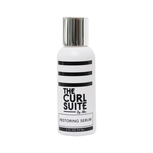 Curly Hair Serum - for Frizzy, Damaged Hair & Hair Growth - with Cocoa & Buriti Extract - for Women, Men & Kids (2 Fl Oz.)