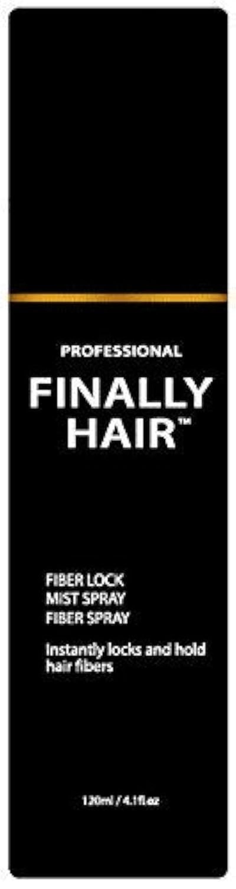 Fiber Lock Strong Holding Spray. Compatible/Replacement for Toppik, Xfusion, Febron, Bosley, Nanogen | Stronger Hold than Standard Fiber Sprays, for Thinning Hair, Unisex Formula, All-Day Lasting Hold Lock