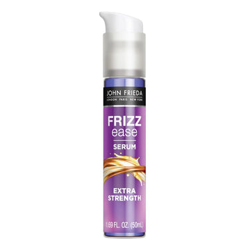 Frizz Ease Extra Strength Hair Serum, Anti-Humidity Spray with Coconut Oil, 1.69 Fl Oz