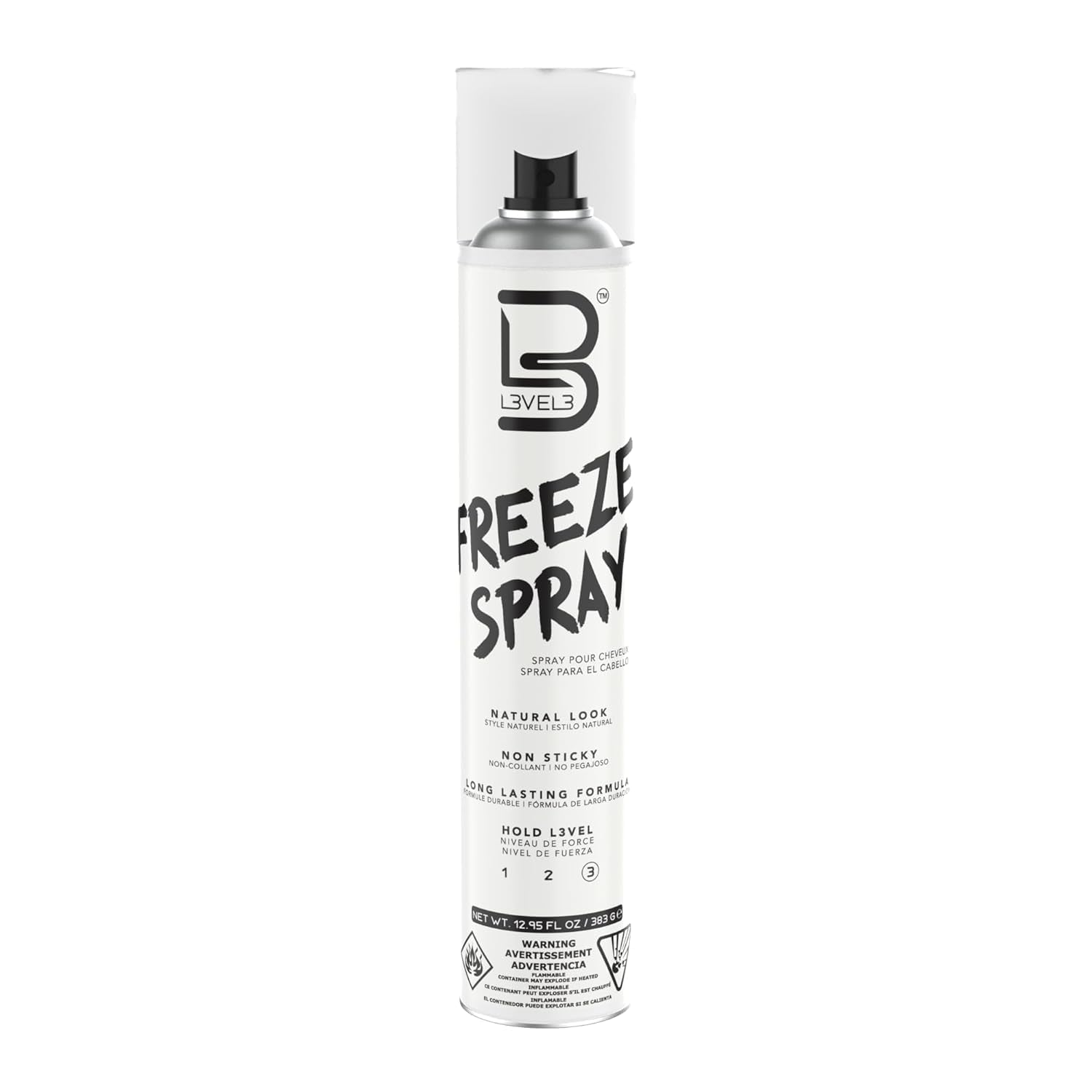 Level 3 Hair Spray - Long Lasting and Strong Hold Hair Spray (12.95 Oz)