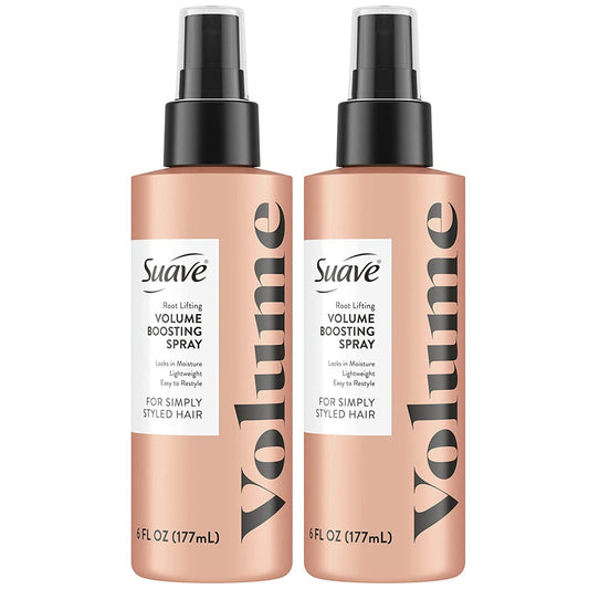 Simply Styled Volume Spray - Root Lifting & Moisturizing Hair Spray for Fine Hair, 6 Oz (Pack of 2)