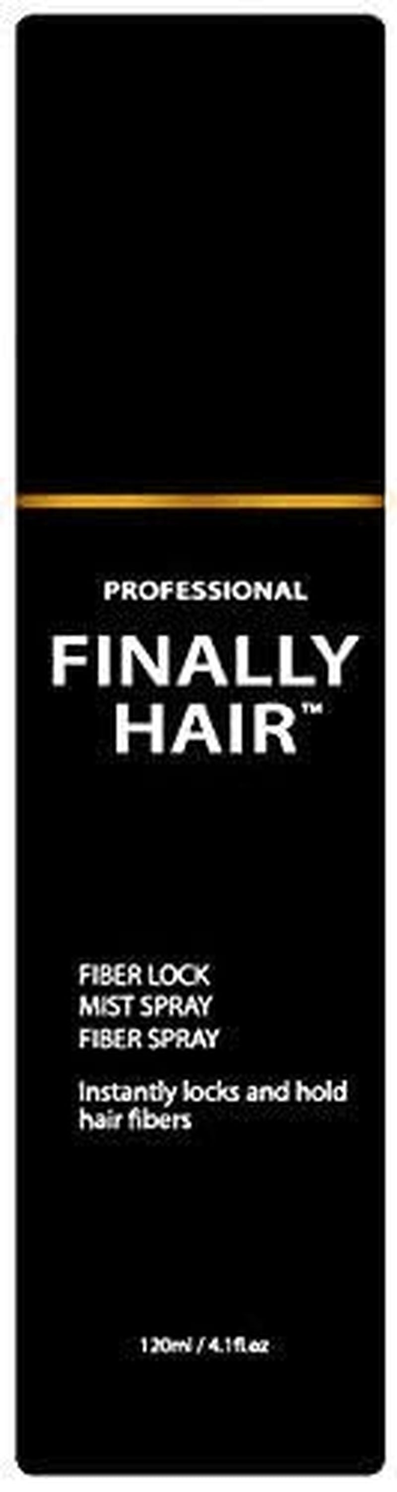 Fiber Lock Strong Holding Spray. Compatible/Replacement for Toppik, Xfusion, Febron, Bosley, Nanogen | Stronger Hold than Standard Fiber Sprays, for Thinning Hair, Unisex Formula, All-Day Lasting Hold Lock