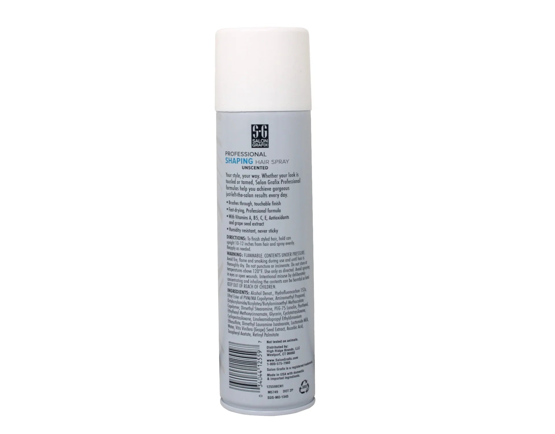 Shaping Hair Spray Super Hold Unscented 10 Oz (Value Pack of 2), Packaging May Vary