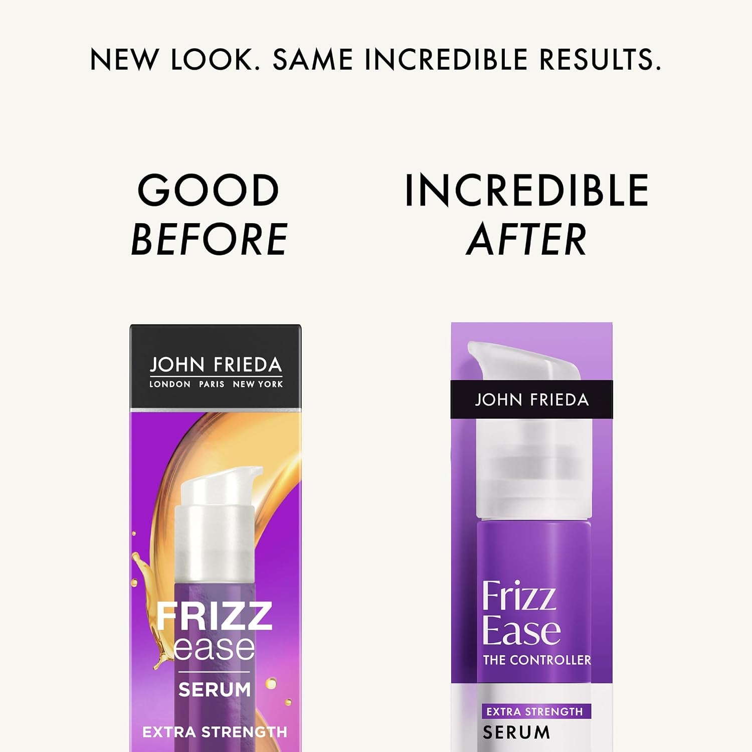 Frizz Ease Extra Strength Hair Serum, Instantly Smooths for Healthy, Hydrated, Frizz-Free Hair, for Thick and Coarse Hair, with Argan, Coconut, and Moringa Oil for Heat Protection, 1.69 Oz