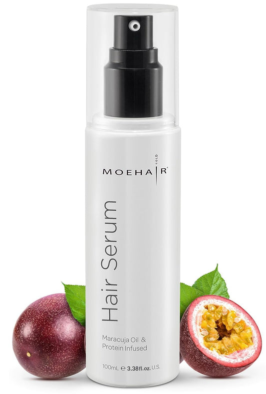 anti Frizz Hair Serum | Infused with Maracuja Oil and Protein | Hair Serum for Frizzy Hair | Paraben and Sulfate-Free Hair Smoothing Serum | for Strong and Silky Hair (3.38 Fl. Oz)