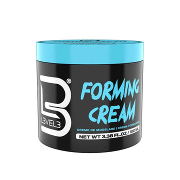 L3 Level 3 Forming Cream - Natural Look Hairstyle - Improves Volume - No Stickiness Level Three Hair Cream